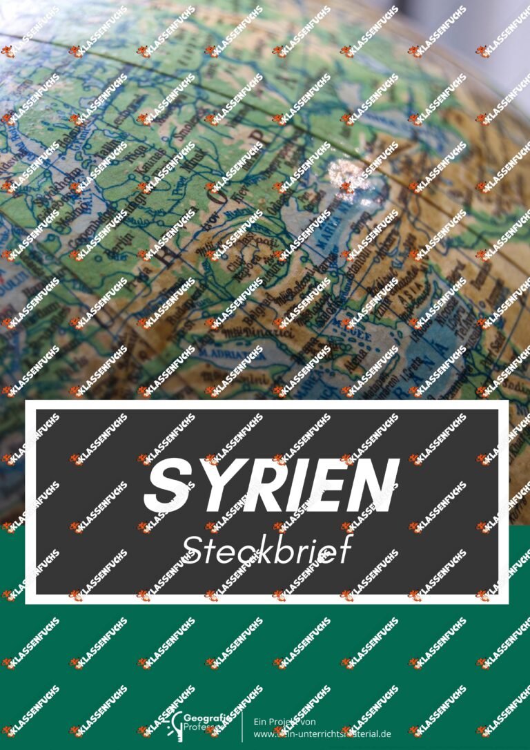 Syrien Steckbrief